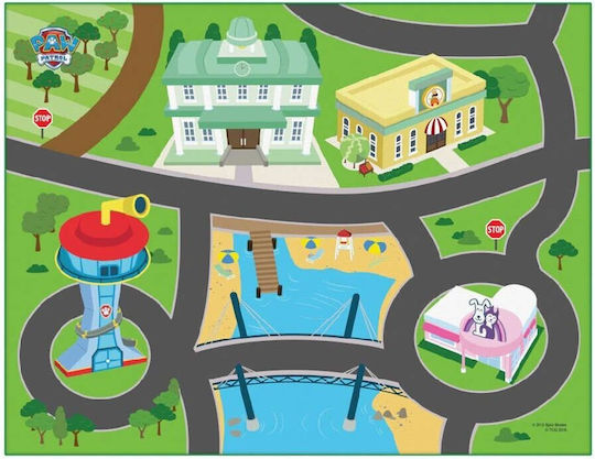 Giochi Preziosi Kids Synthetic Rug Paw Patrol Road 60x78cm