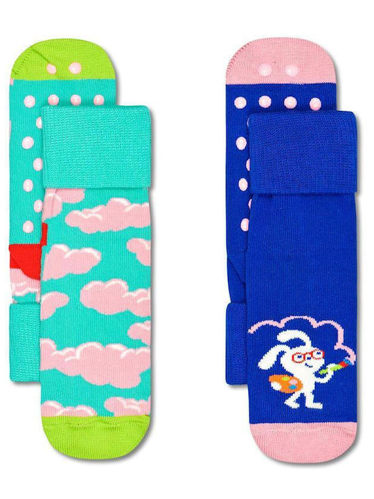 Happy Socks Kindersocken Kniehohe Kids Bunte 2 Paar Happy Socks Kindersocken Kniehohe Kids Bunte 2 Paar