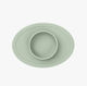 Ezpz Παιδικό Πιάτο Φαγητού από Σιλικόνη Tiny Bowl Πράσινο