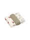 Laessig Little Forest Fox Swaddle Wraps Green 60x60cm. 3pcs
