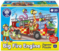Παιδικό Puzzle Πυροσβεστικό με Ζώα για 2+ Ετών 20pcs Orchard Παιδικό Puzzle Πυροσβεστικό με Ζώα για 2+ Ετών 20pcs Orchard