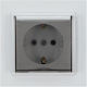 Eurolamp Single Power Socket White 16A