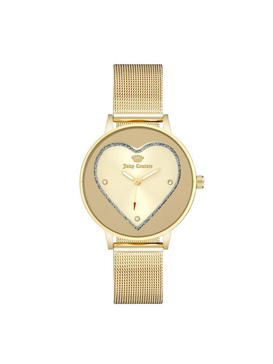 Juicy Couture Watch with Gold Metal Bracelet