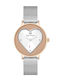 Juicy Couture Γυναικείο Ρολόι 38mm Μπαταρίας με Ασημί Μεταλλικό Μπρασελέ