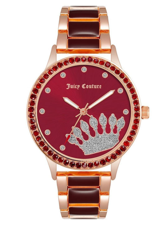 Juicy Couture Women's Watch with Burgundy Metal...