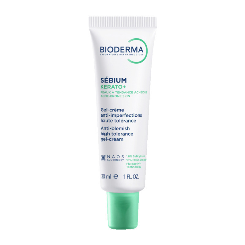 Bioderma Sebium Kerato+ Κρέμα προσώπου κατά των ατελειών για το δέρμα με τάση ακμής