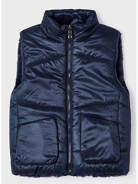 Mayoral Ecofriends Kids Quilted Sleeveless Shor...