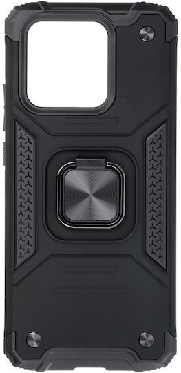 Forcell Nitro Back Cover Πλαστικό Μαύρο (Redmi 10C)