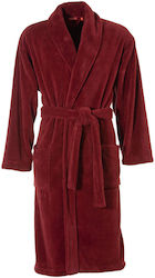 Nef-Nef Homeware Winter Women's Robe Burgundy Well Soft 031476