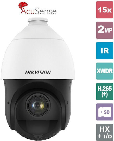 Hikvision DS-2DE4215IW-DE(T5) IP Cameră de Supraveghere Full HD 1080p Rezistentă la apă cu Lentilă 2.8mm