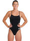 Arena Team Challenge Solid Athletic One-Piece Swimsuit Black