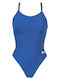 Arena Team Challenge Solid Athletic One-Piece Swimsuit Royal Blue