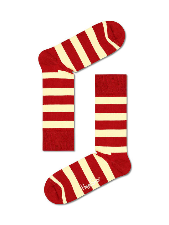 Happy Socks Gemusterte Socken Rot 1Pack