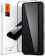 Spigen GLAS.tR Slim 2.5D Full Face Tempered Glass Negru (iPhone 14 Pro Max)