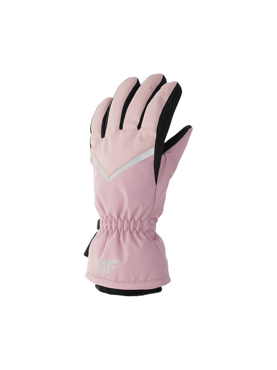 4F Kids Ski & Snowboard Gloves Pink