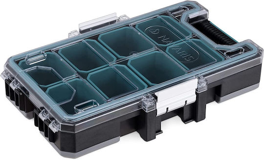Navaris Tool Compartment Organiser 8 Slot Blue 37.5x22.7x8cm
