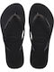 Slim Sparkle Women's Flip Flops Black