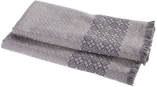 Nef-Nef Homeware Sofa Throws 2 Seater Guaver 170x250cm Grey