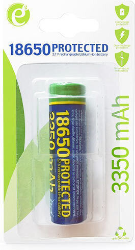 Energenie Επαναφορτιζόμενη Μπαταρία 18650 Li-ion 3350mAh 3.7V 1τμχ