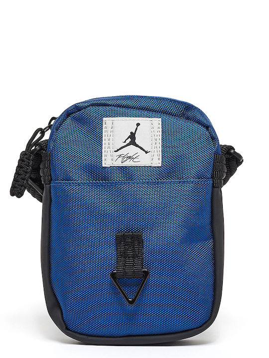 Jumpman Flight Control Ανδρική Τσάντα Ώμου / Χιαστί Μπλε