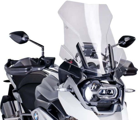 Puig Touring Motorcycle Windshield & Windscreen Transparent Visor for BMW R 1200 GS Adventure 6486W
