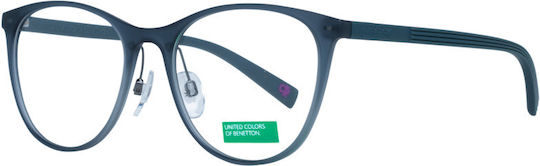Benetton Weiblich Kunststoff Brillenrahmen Gray BEO1012 921