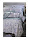 Down Town Home Sheet Sets Queen 245x270cm. Mint 4pcs