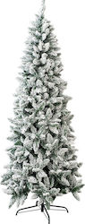 Verschneiter Weihnachtsbaum Magic Christmas Schlank 210cm