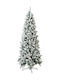 Коледно дърво Magic Christmas Тясна Заснежено 210cm с 886 Клони