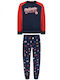 Energiers Set Top & Bottom Kids Winter Pyjamas Navy Blue