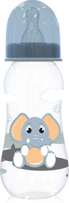 Lorelli Flasche mit Silikonsauger für 0+, 0+ m, Monate Moonlight Blue Pinkie Pie 250ml 1Stück