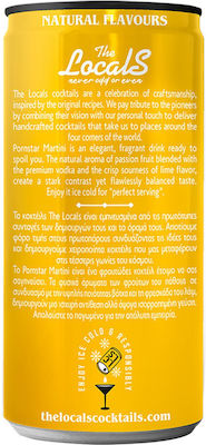 The Locals Cocktails Cocktail Pornstar Martini Vodka mit Passionsfrucht - Limette 7% 250ml