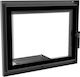 Kratki Steel Fireplace Mantel DRZWI/AMELIA/DECO 75x60.7cm