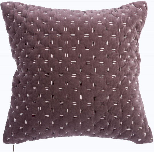 Nef-Nef Homeware Dekorativer Kissenbezug Shepard Wein 45x45cm Nef-Nef Homeware Dekorativer Kissenbezug Shepard Wein 45x45cm
