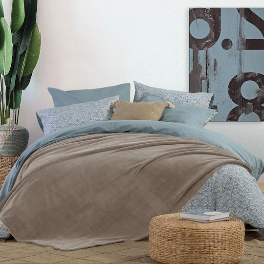 Nef-Nef Homeware Cosy Супер Кинг 220x240см Бежов