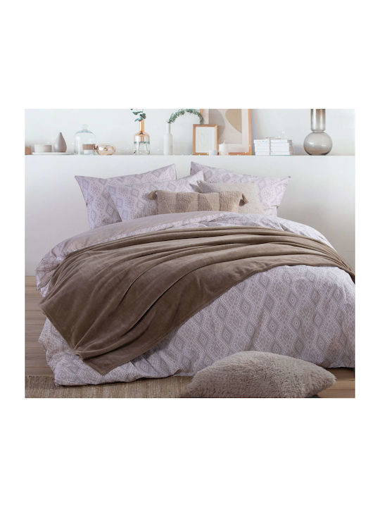 Nef-Nef Homeware Cosy Κουβέρτα Fleece Μονή 160x...