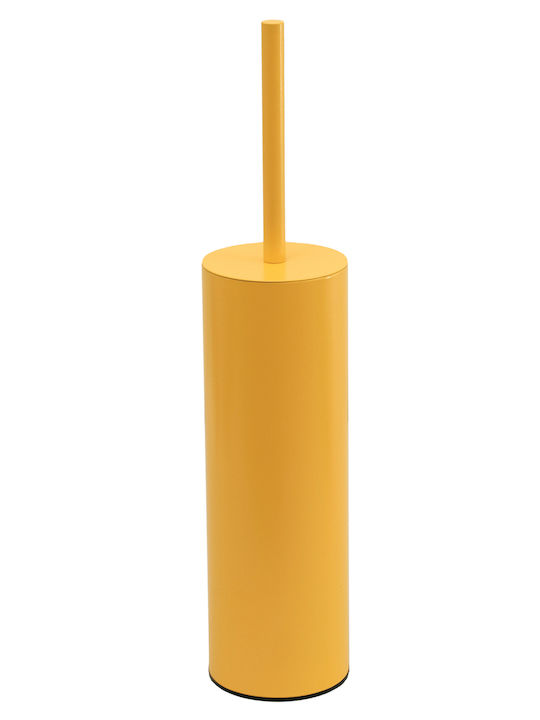 Pam & Co Metallic Toilet Brush Yellow