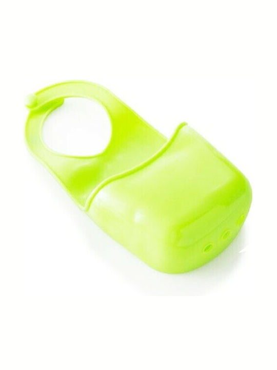 Sink Suport pentru burete din Plastic în Culoarea Verde 19.5x8.5cm