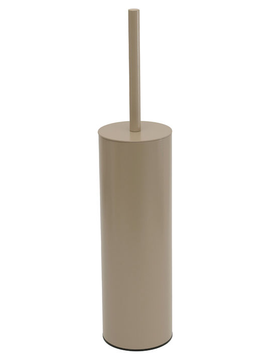 Pam & Co Metallic Toilet Brush Beige