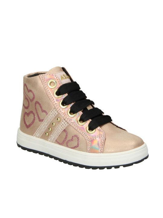 Asso Kids Sneakers High Pink