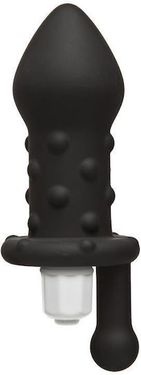 Doc Johnson Mood Juicy Beaded Anal Plug Schwarz