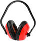 Geko G81069J Earmuffs with Band Red