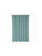 Nef-Nef Homeware Shower Κουρτίνα Μπάνιου Υφασμάτινη με Τρουκς 180x180cm Green