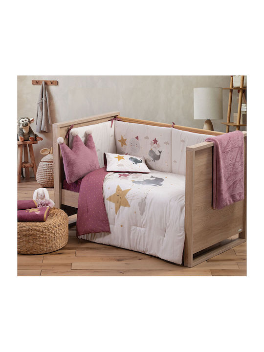 Nef-Nef Homeware Κουβέρτα Αγκαλιάς & Λίκνου Rab...