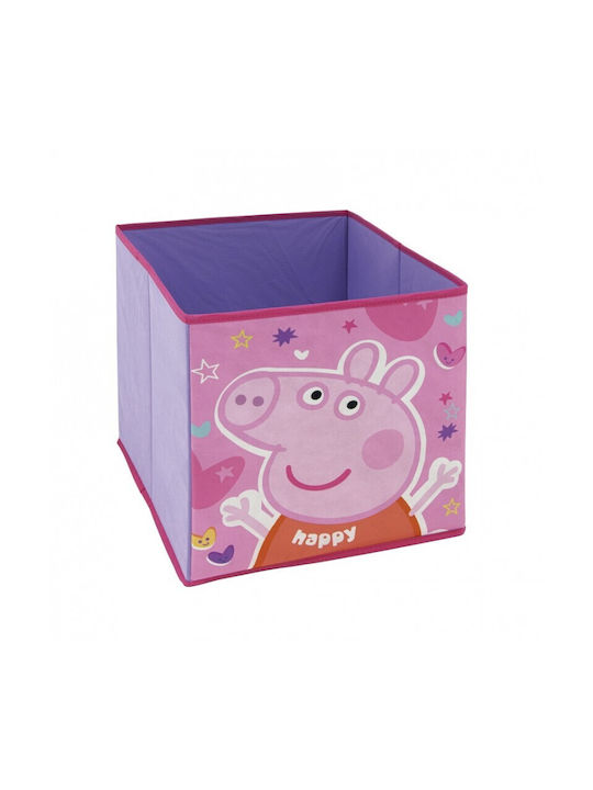 Arditex Cutie de Depozitare Jucării pentru Copii Peppa Pig Roz 1buc