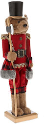 Iliadis Fabric Christmas Nutcracker Red