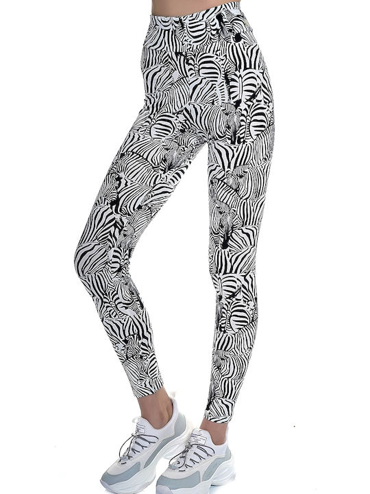Kendall + Kylie Κολάν Πολύχρωμο Ζέβρα