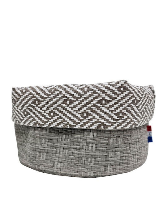 Sonolys Fabric Bread Basket White 15x15cm