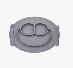 Ezpz Mini Feeding Set din Silicon pentru 12+ lu...
