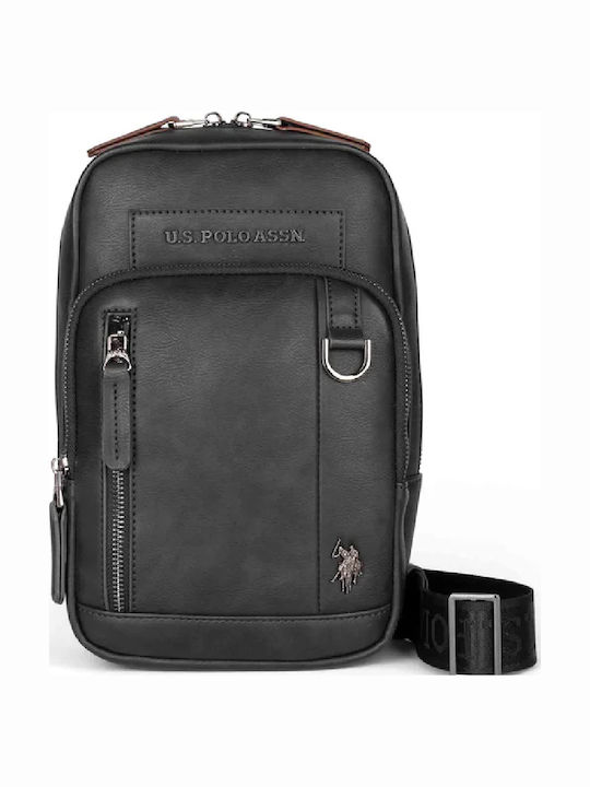 Herrentasche Schulter / Crossbody Schwarz